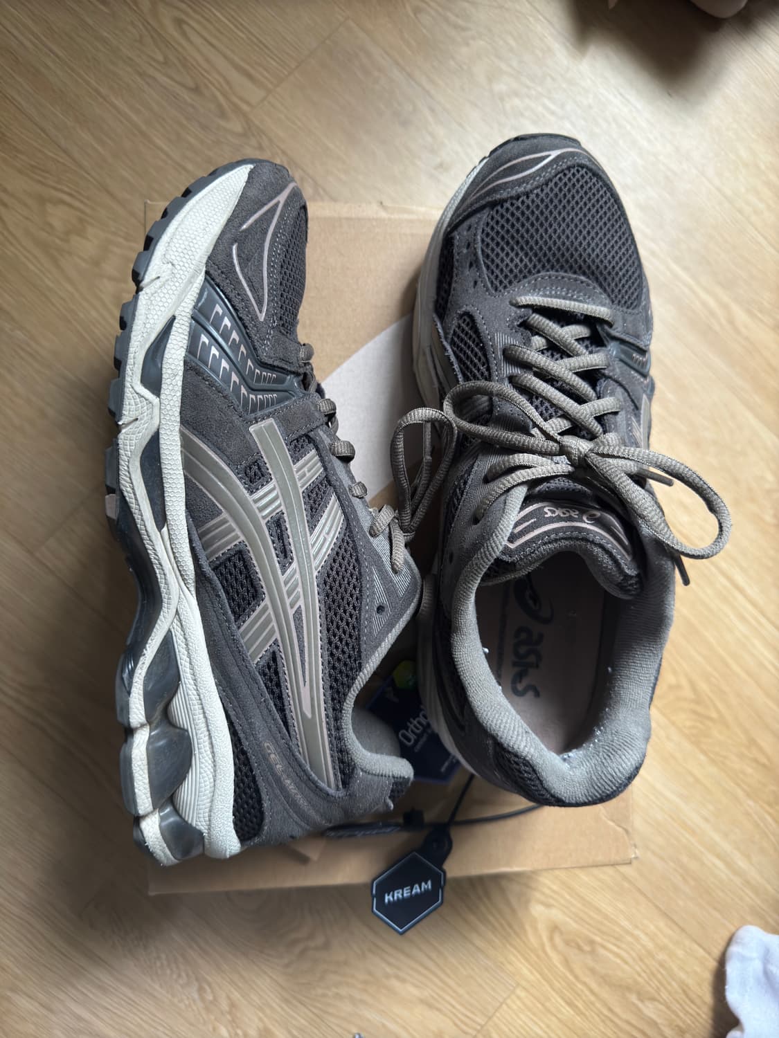 아식스 젤 카야노14 다크 세피어 상품이미지3