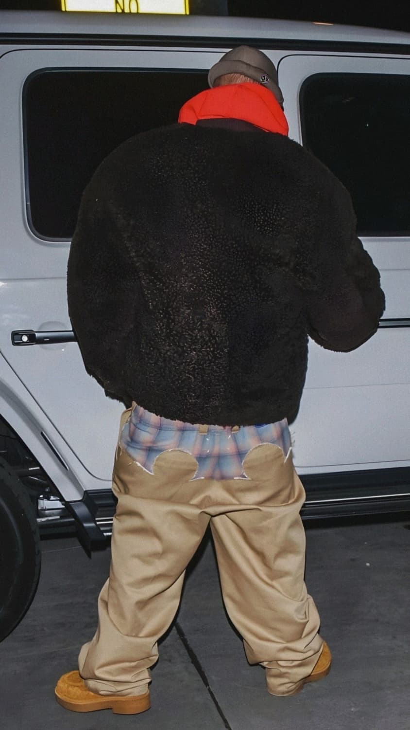 [42] 마르지엘라 펜들턴 요크 체크 와이드 팬츠 상품이미지2