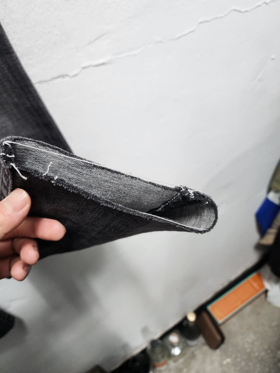 트루릴리젼 큐빅 디테일 데님 컷팅진 (USA MADE) 상품이미지4