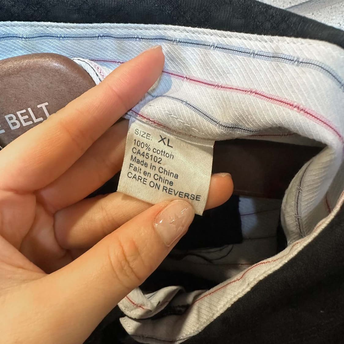 USA VINTAGE 긴팔 셔츠 플로럴 자수 핀턱 히든 버튼 디테일 블랙 상품이미지9