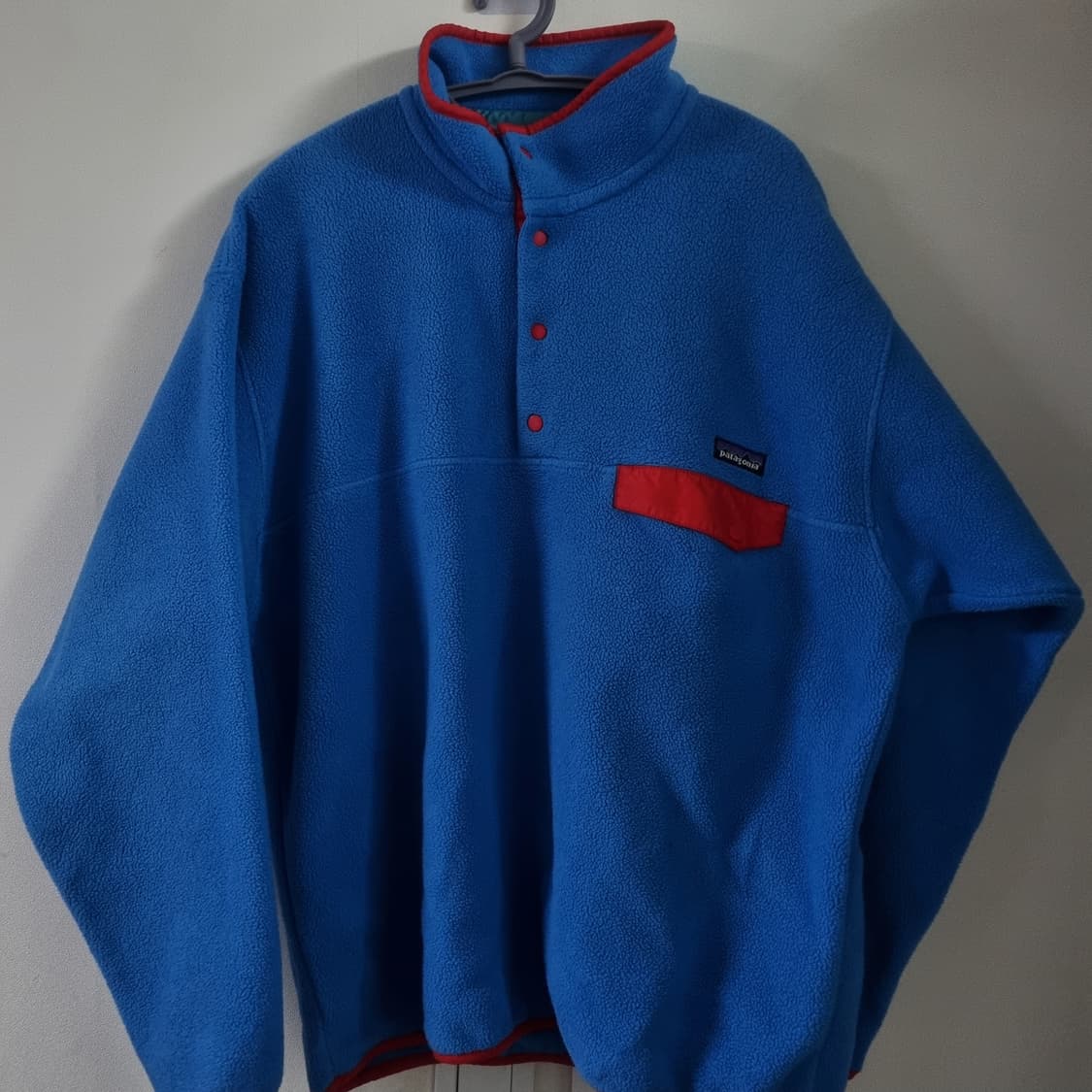 파타고니아 신칠라 블루 레드 L 상품이미지1