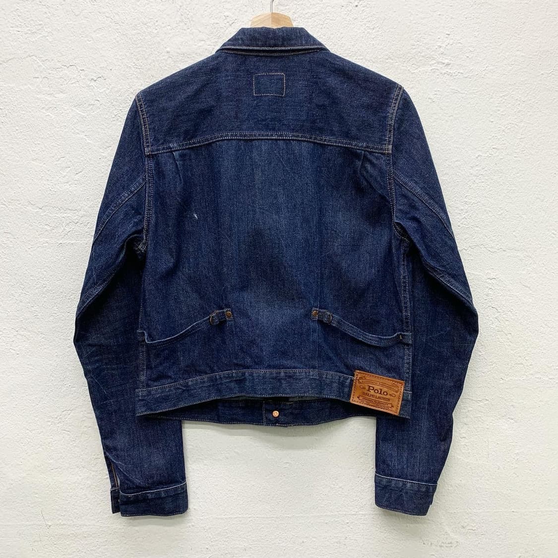 폴로 랄프로렌 인디고 덩거리 데님 지쟌 자켓 상품이미지5