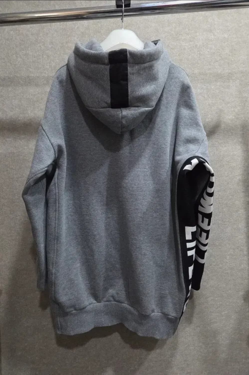 여성 free 라이프워크 기모 후드 원피스 상품이미지2