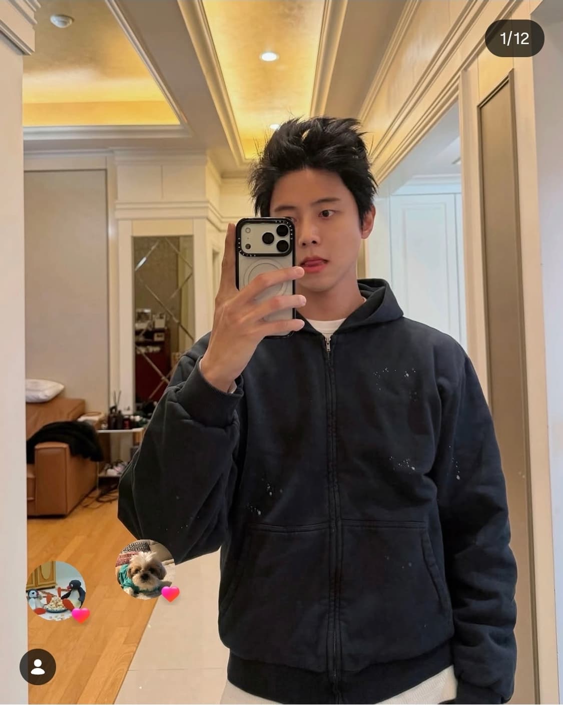 브라운야드 페인팅 후드집업 5사이즈 상품이미지3