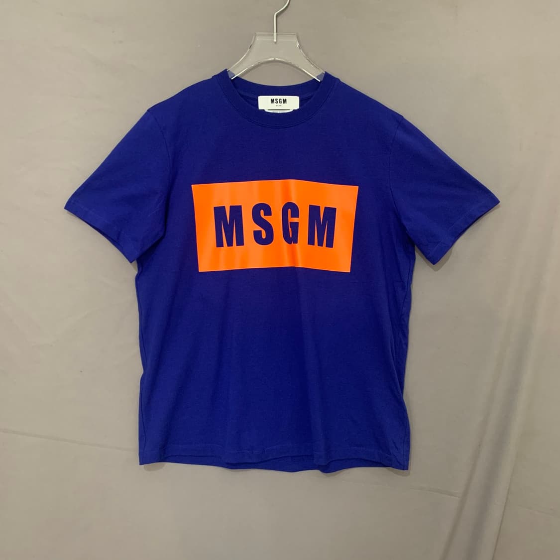 M MSGM 여성 박스 로고 프린팅 반팔티 상품이미지1