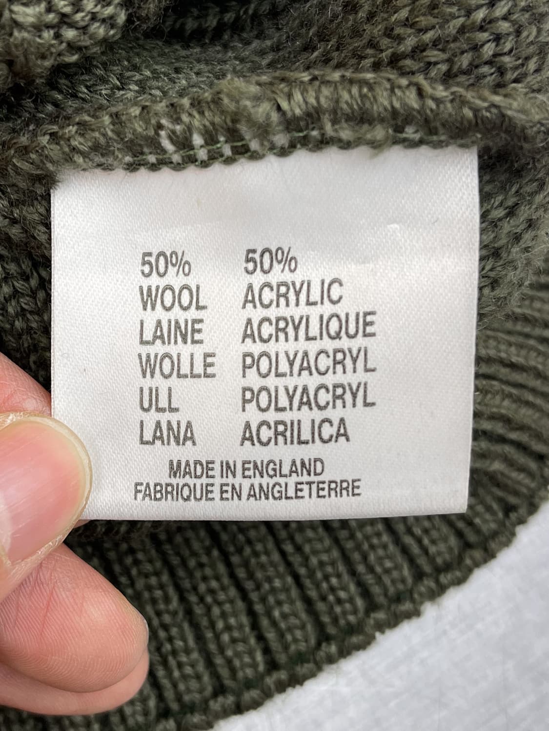 버버리 90s 퀘스트리안 나이크 케이블 니트 상품이미지7