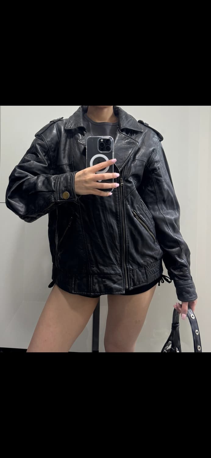 에스까드릴 빈티지 락스타 양가죽 자켓 상품이미지8