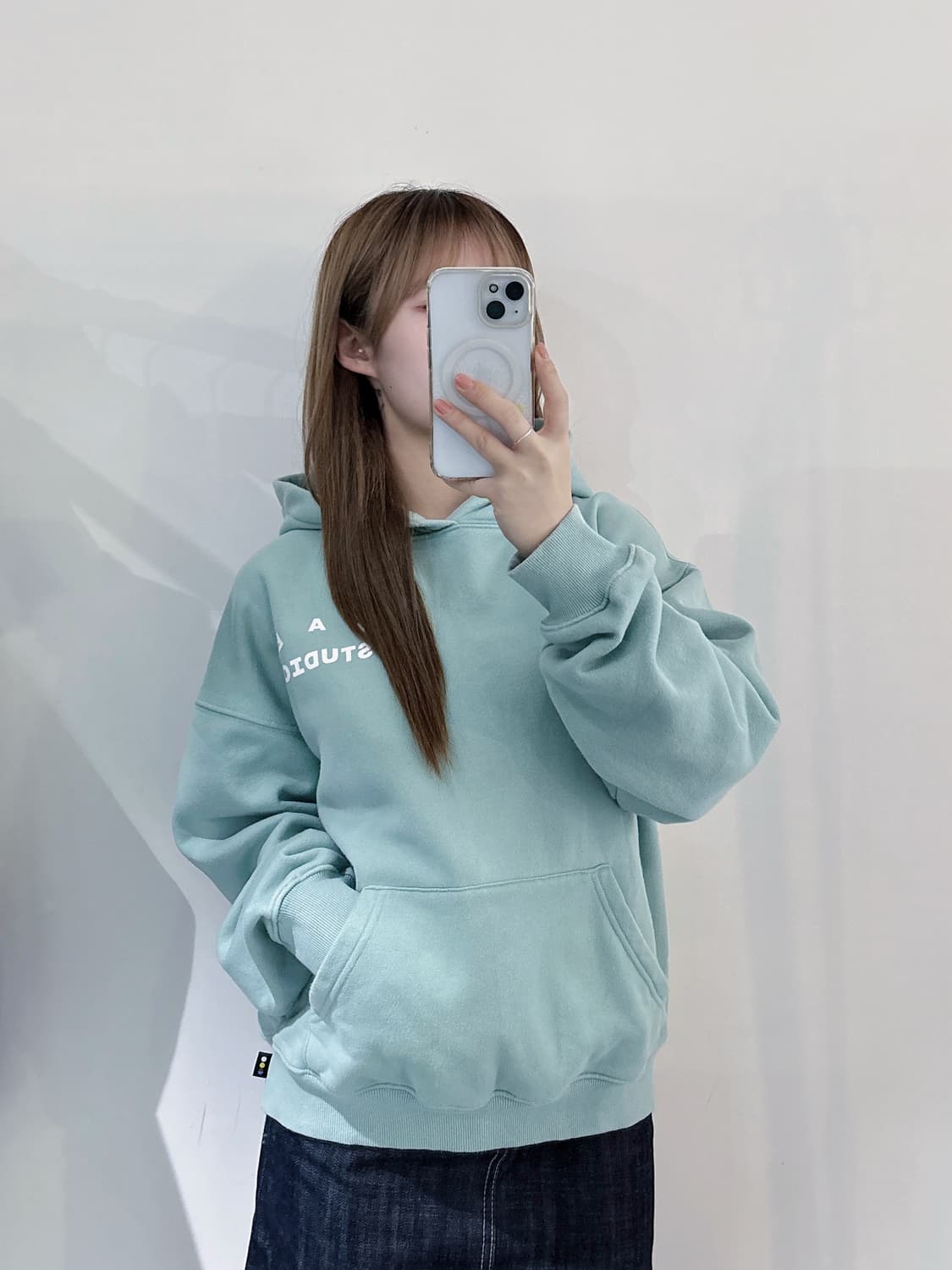 아이앱 민트 후드 상품이미지2