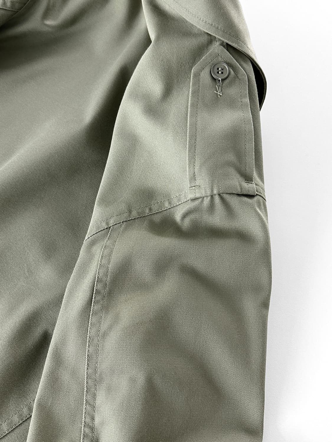 90s 빈티지 A.P.C 밀리터리 셔츠 자켓 상품이미지9