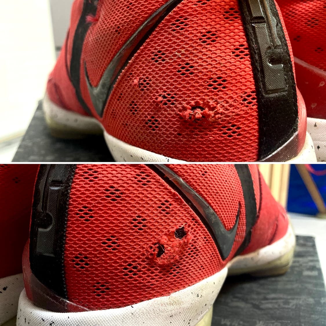 나이키 줌 르브론 14 ep 유니버시티 레드 농구화 280-285 상품이미지10