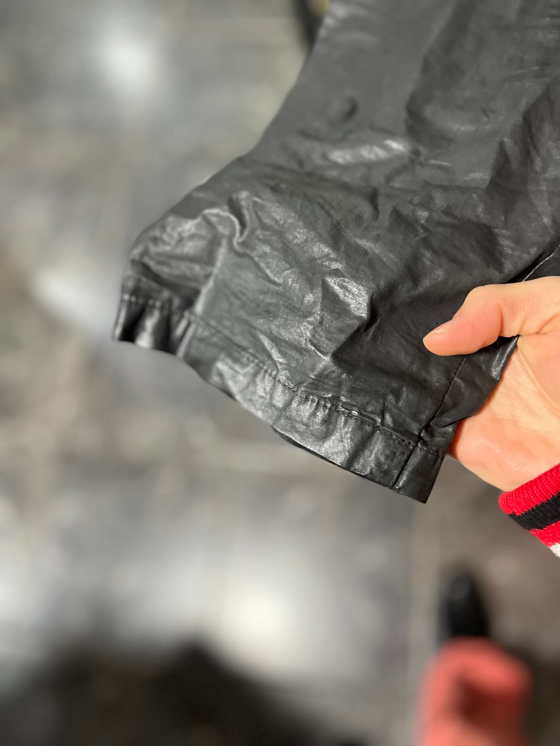 릭오웬스 태권도 코팅팬츠 XL 상품이미지4