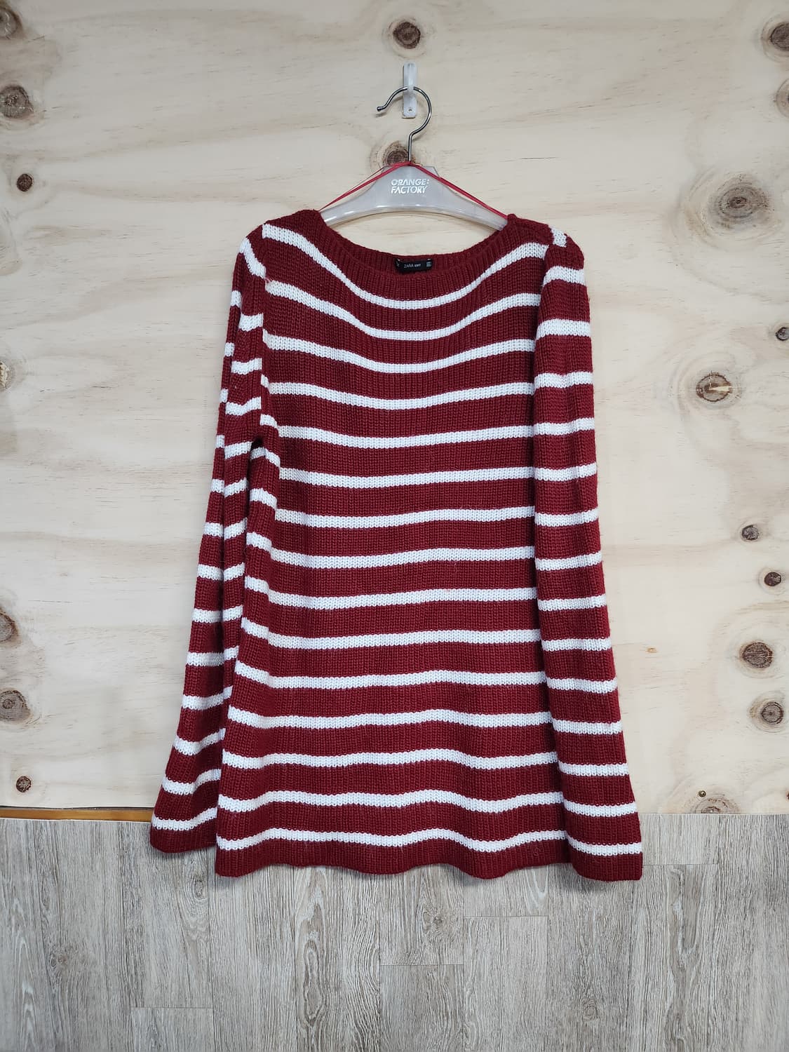 386) 자라 ZARA 스트라이프 니트 상품이미지1