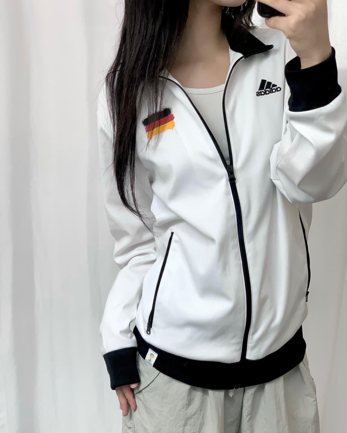 Adidas 아디다스 흰검 독일 2014 트랙탑   상품이미지1
