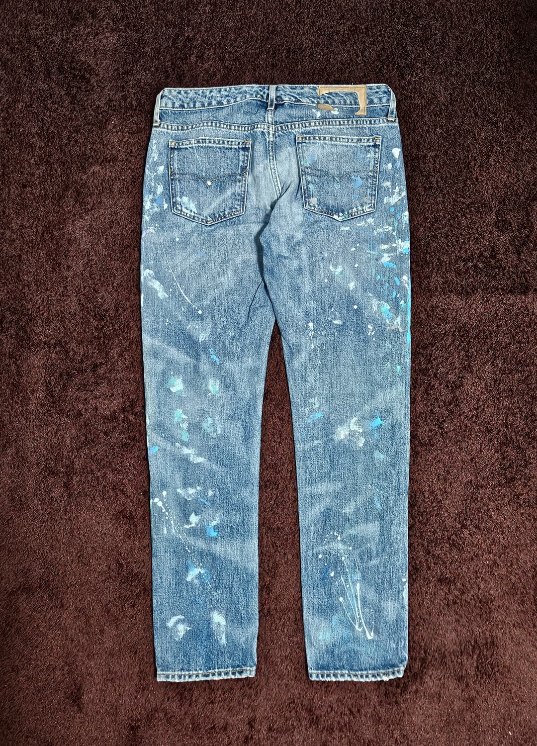 폴로 랄프로렌 페인팅 데미지 워싱진 27 사이즈 상품이미지4