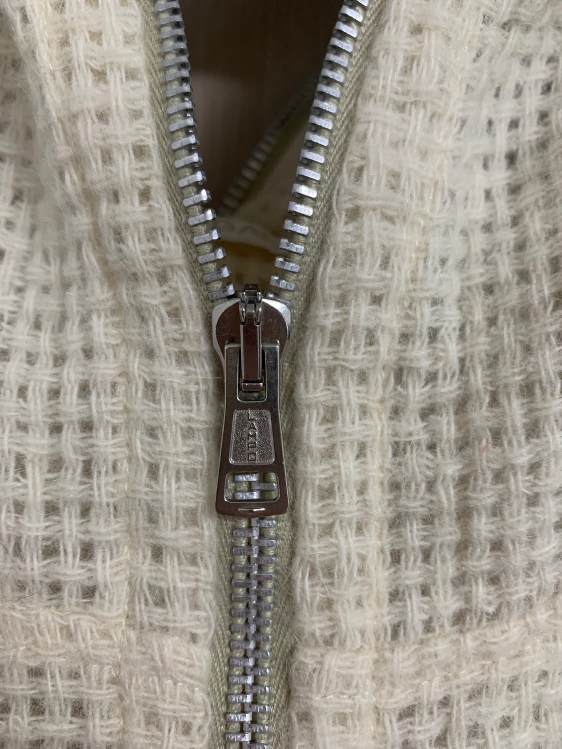 아워레가시 와플 니트 후드 집업 상품이미지3