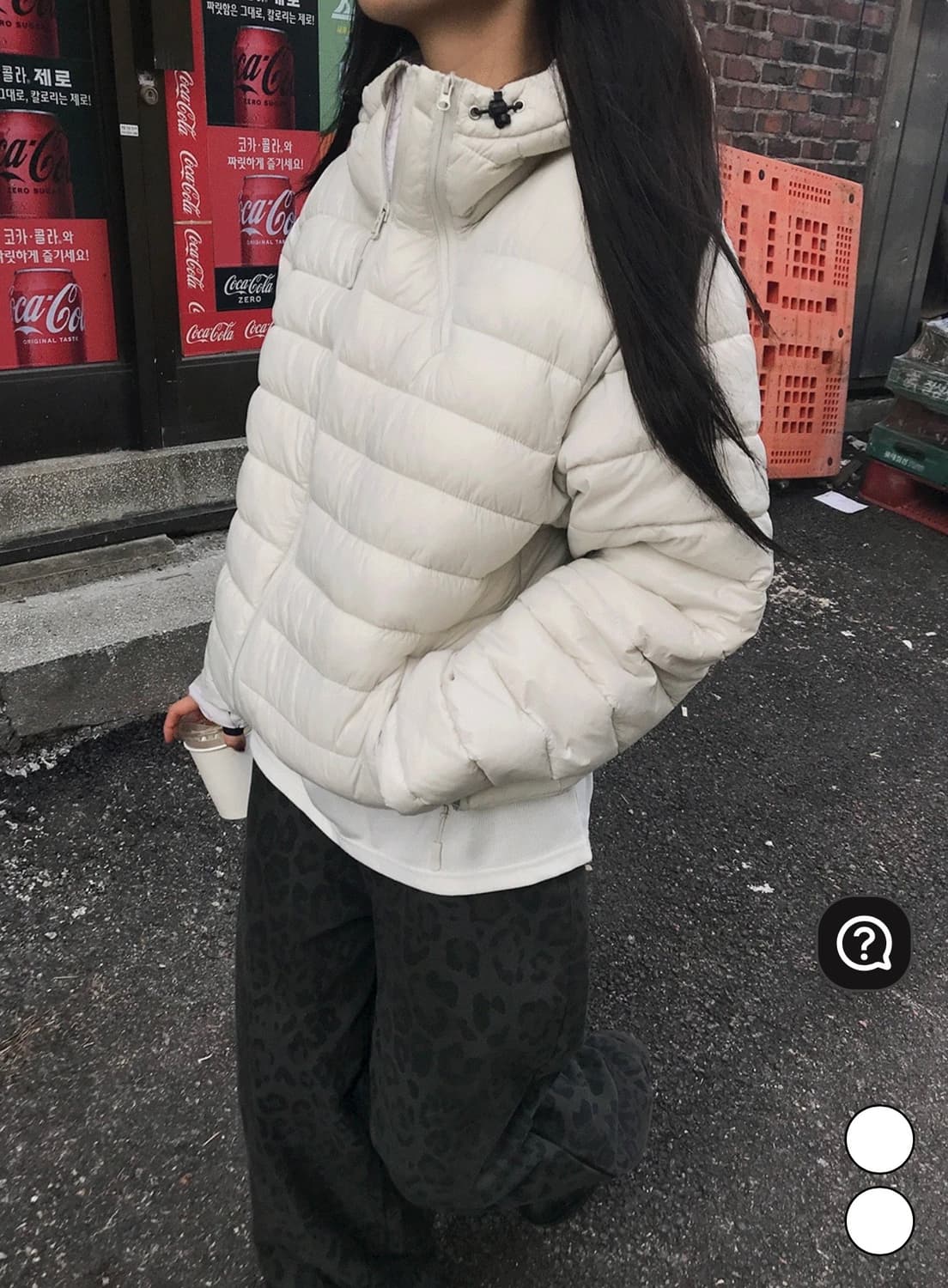 서울베이스드 경량패딩 판매합니다. 상품이미지2