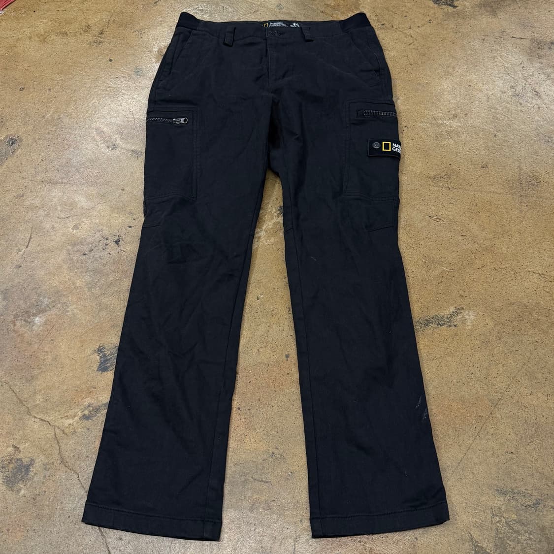 [정품] 내셔널지오그래픽 블랙 카고 바지 b17 상품이미지2