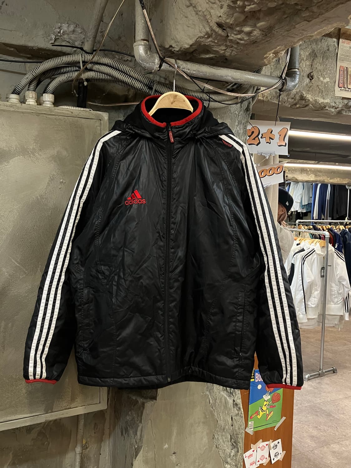 아디다스 올드스쿨 프레데터 우븐 트랙자켓 블랙 95  #csz3445 상품이미지1