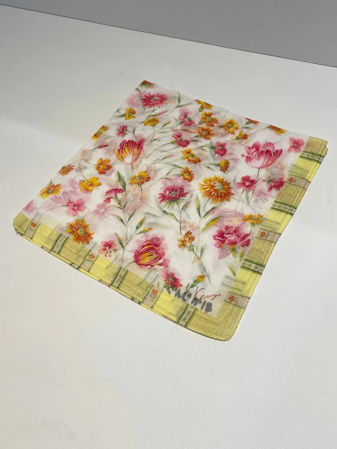 겐조 00's 재팬 쁘띠 손수건 A1474 상품이미지3