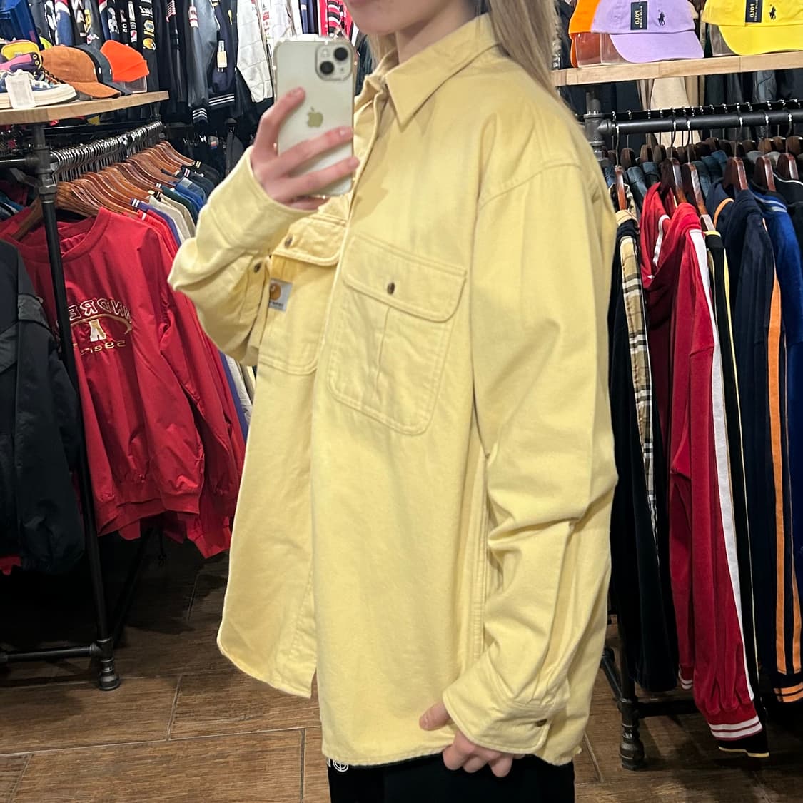 [HI] 칼하트 셔츠 옐로우 상품이미지4