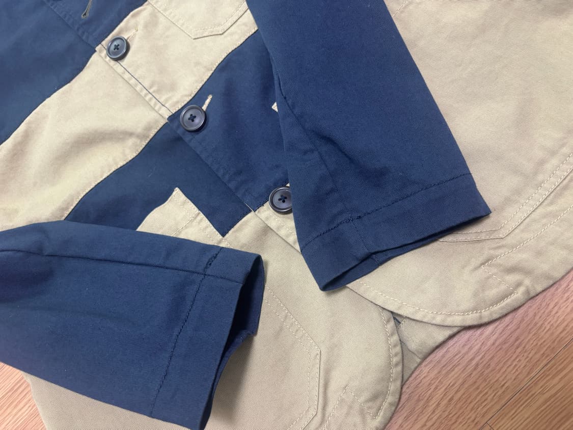 유니버셜웍스 배색 자켓 M 상품이미지3