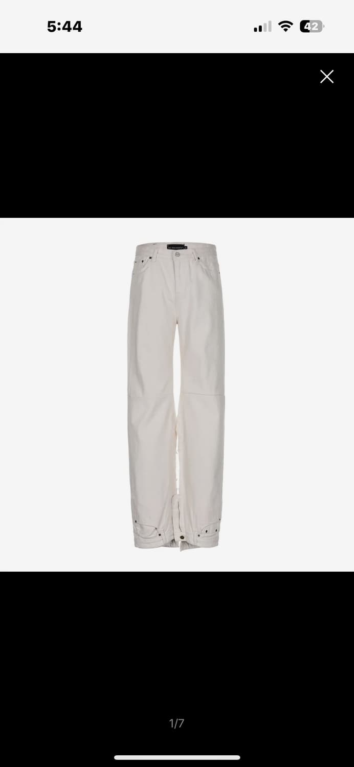 써저리 더블진 아이보리 m 상품이미지1