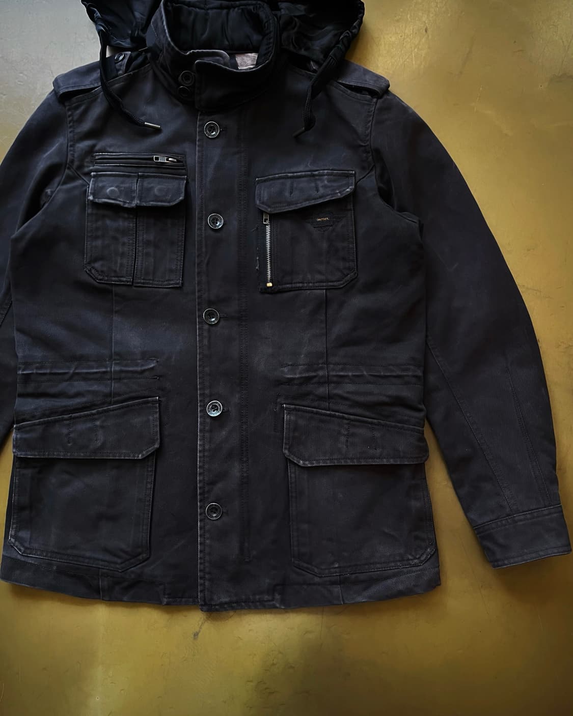 2000s Old DIESEL Military Field Jacket 상품이미지7
