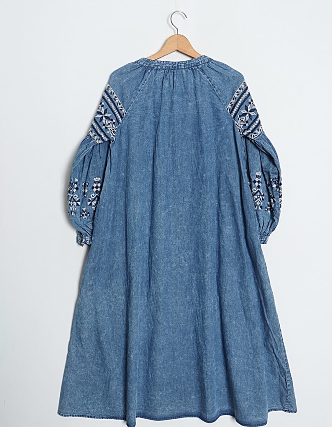 FREAK'S STORE Embro Denim One-Piece 상품이미지4