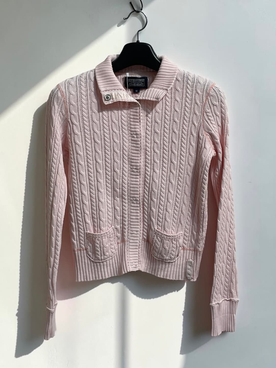 폴로 진스 케이블 니트 집업 가디건 상품이미지1
