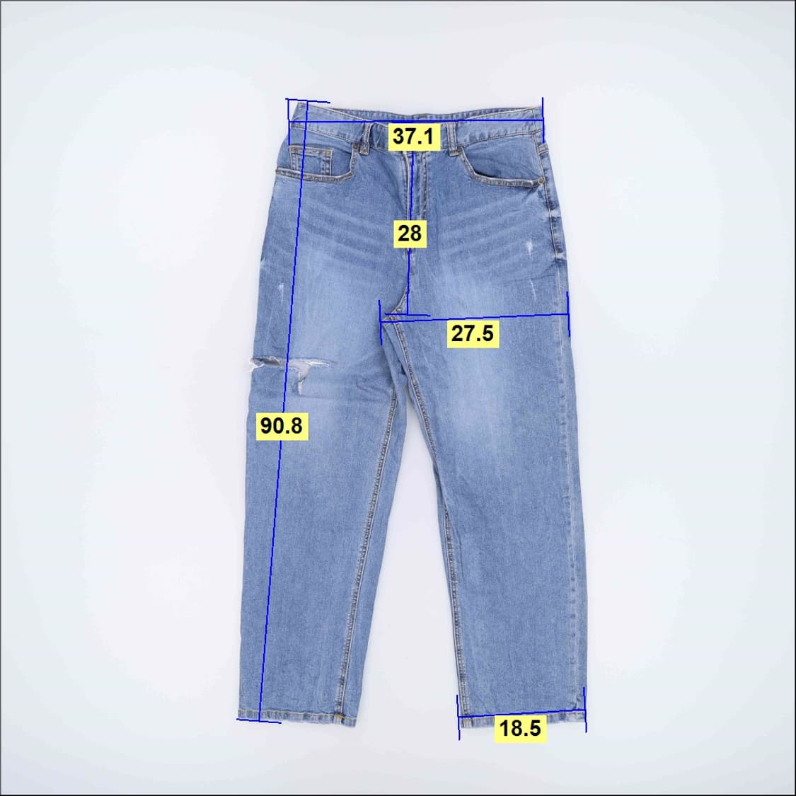 28 빈폴 와이드 데님팬츠 0608H 상품이미지5