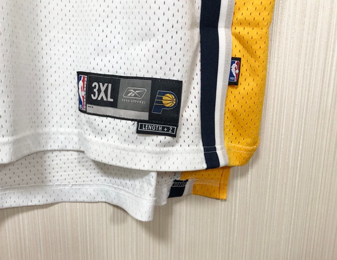 NBA 리복 인디애나 페이서스 올드 어센틱유니폼/져지 3XL #11  상품이미지7