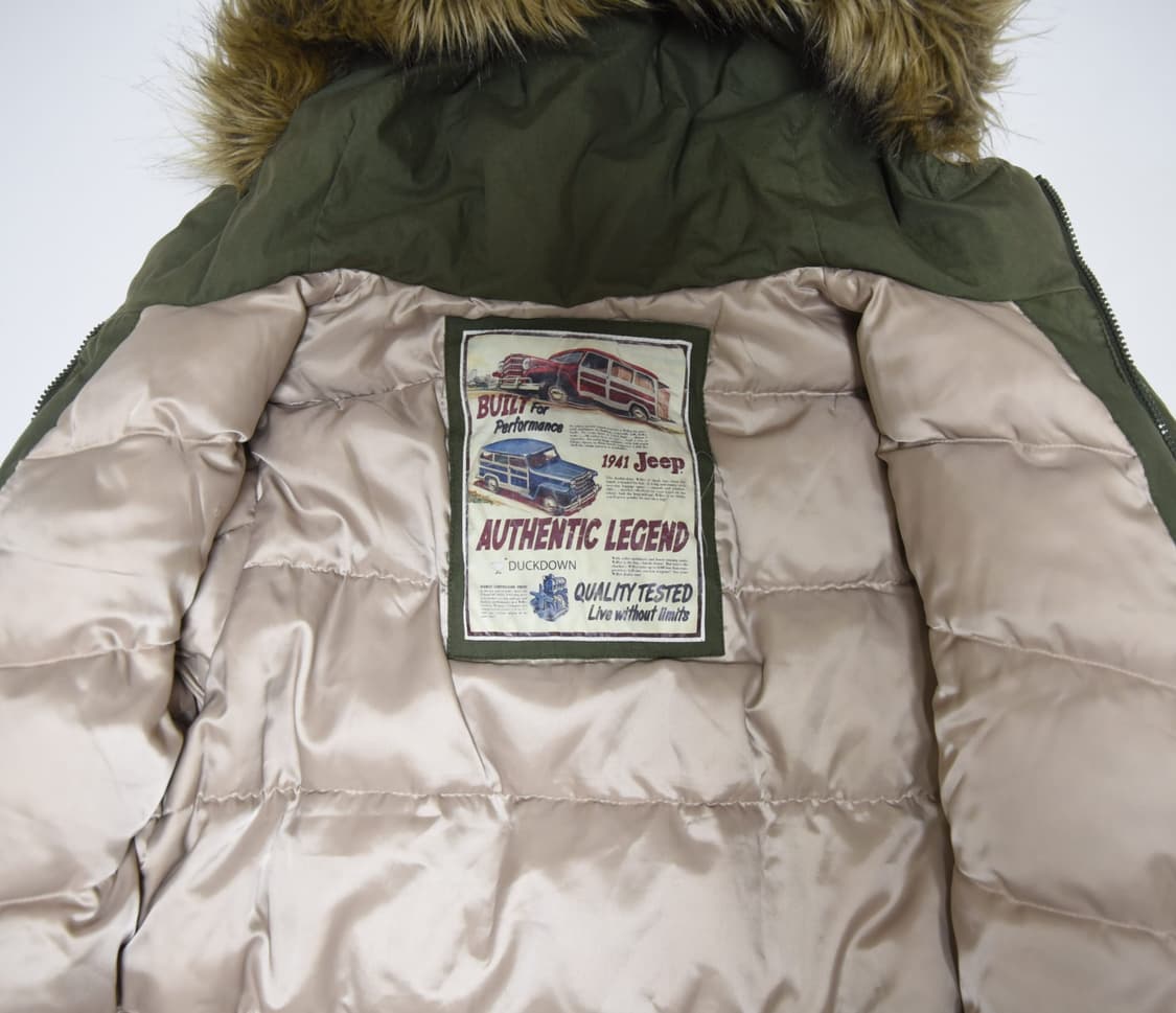 Jeep 카키 야상 점퍼 M 상품이미지3