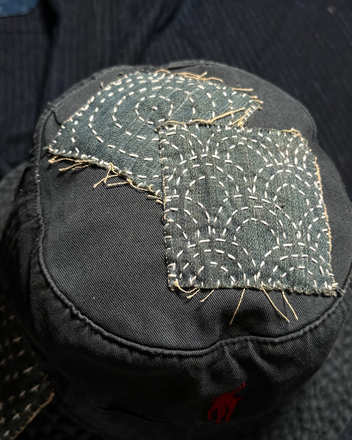 폴로 랄프로렌 사시코 패치워크 코튼 버킷햇 L/XL 상품이미지3