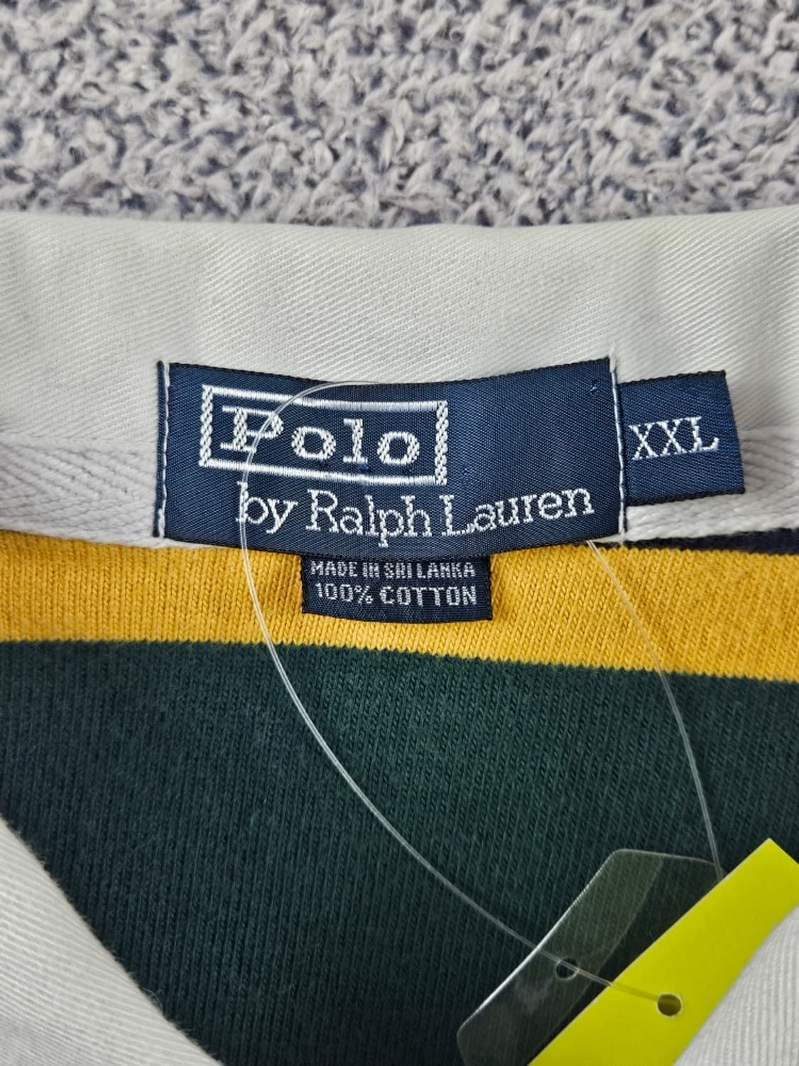 폴로랄프로렌 크롭 커스텀 스트라이프 럭비 티셔츠 (2XL) / 11419 상품이미지8