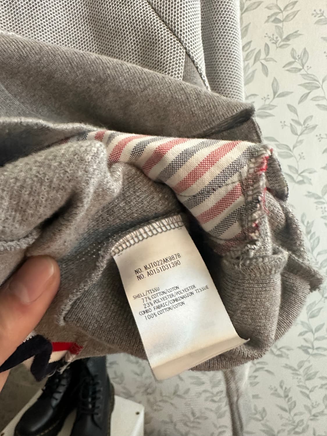 톰브라운 후드집업  회색 1사이즈 상품이미지5