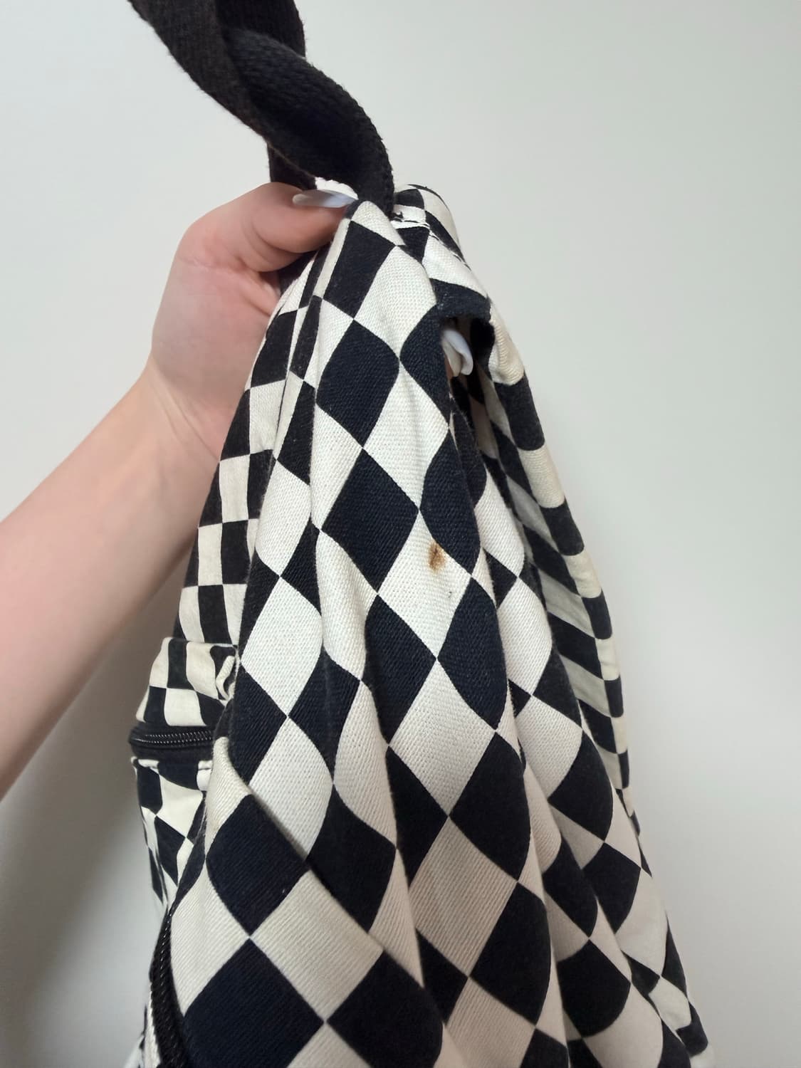 런디에스 체커보드 백팩 상품이미지2
