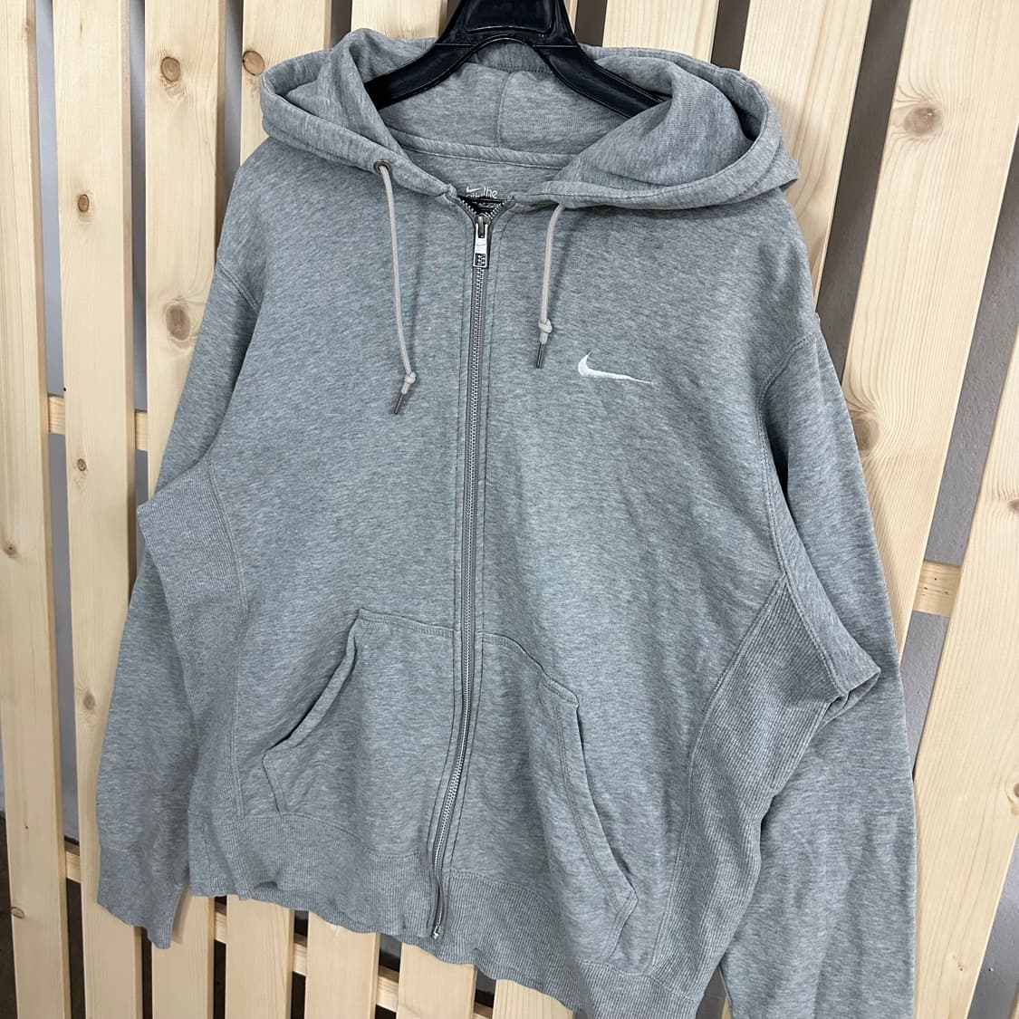(XL) 나이키 그레이 후드 상품이미지2