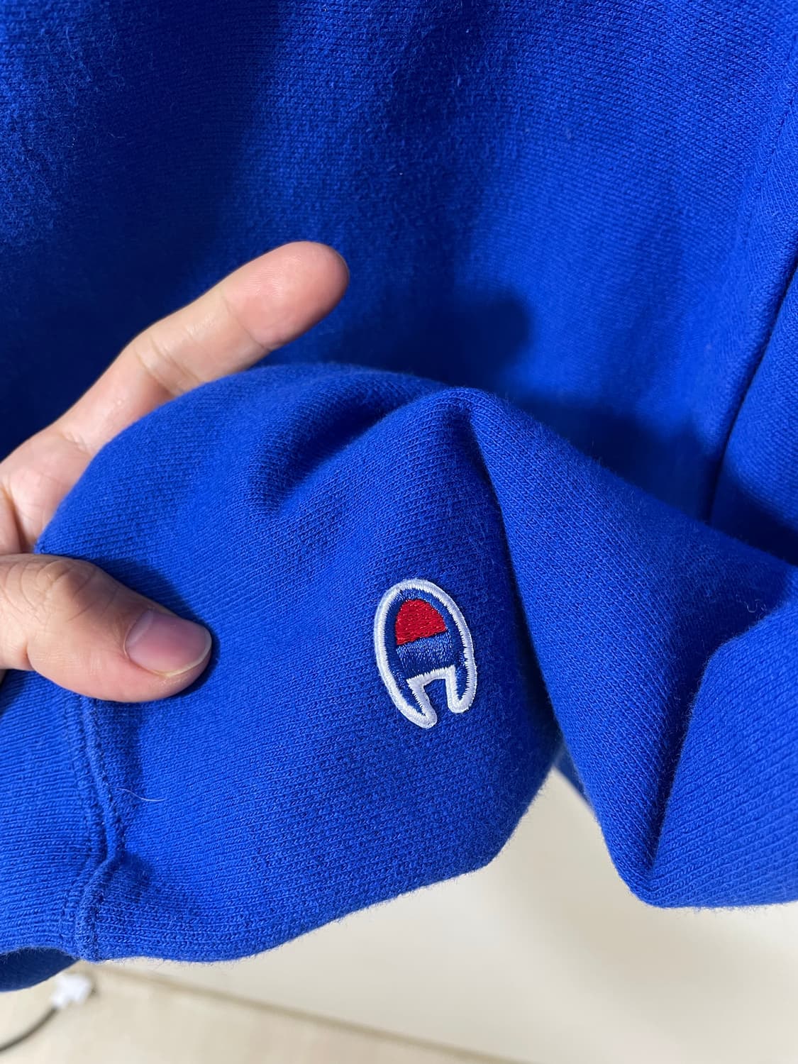 챔피온리버스위브 메인로고 후드 S - M4  상품이미지5