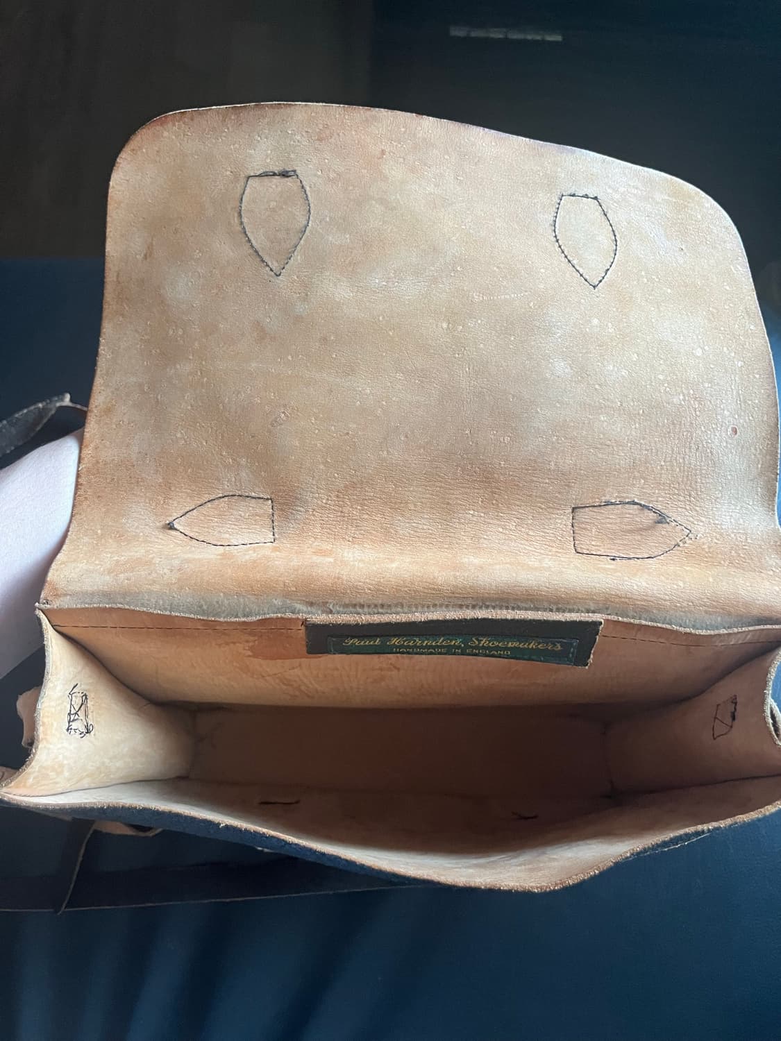 Paul harnden crackle leather bag 상품이미지5