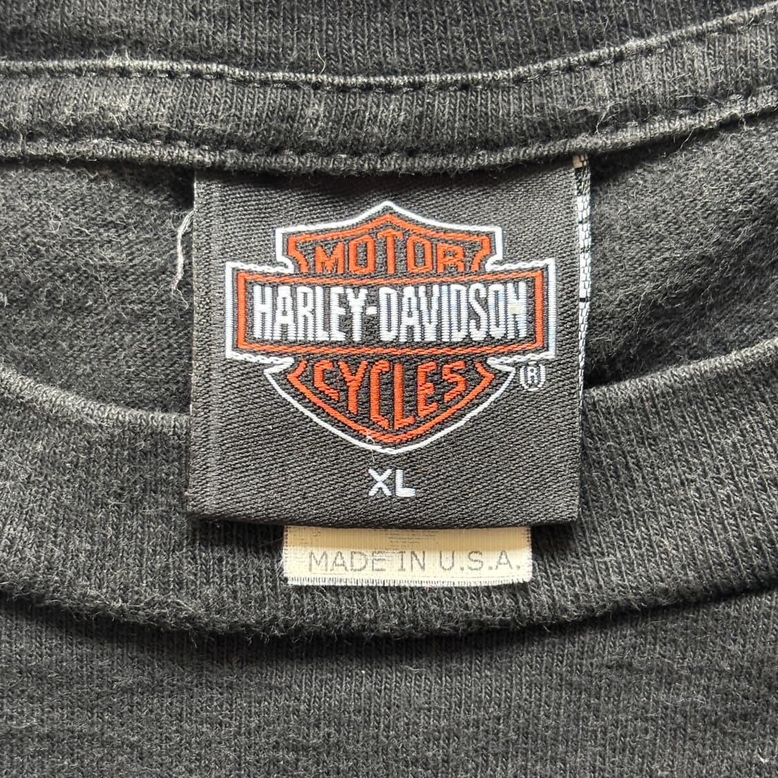빈티지 할리데이비슨 라이트닝 티셔츠 상품이미지6