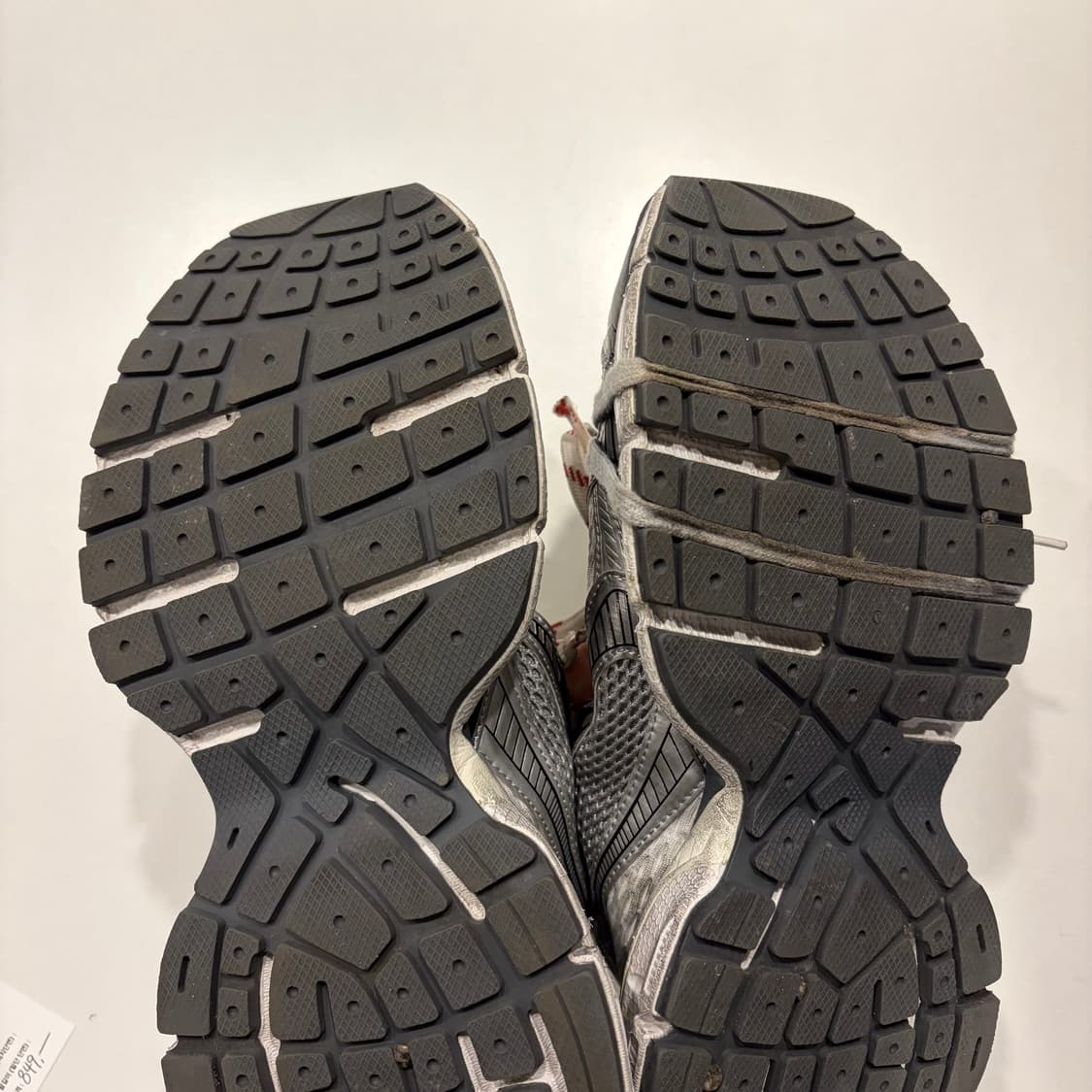 [270] 발렌시아가 3XL 스니커즈 그레이 화이트 레드 상품이미지7