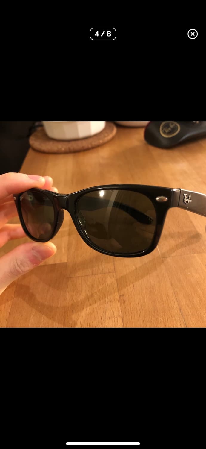 김원중 레이벤 웨이페어러 RB2132 52사이즈 상품이미지4