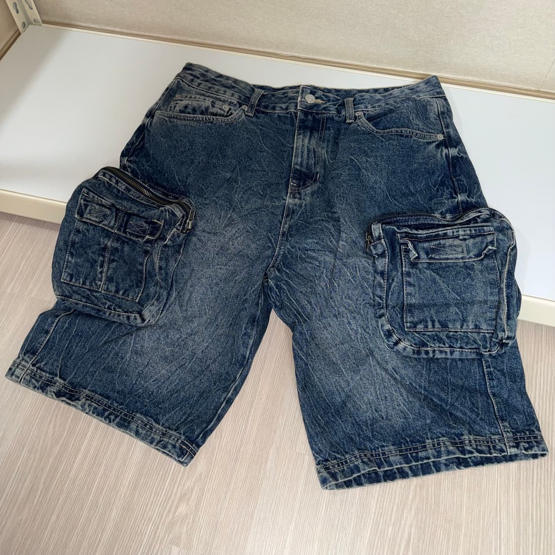 smoke rise 7부 청바지 34 상품이미지2