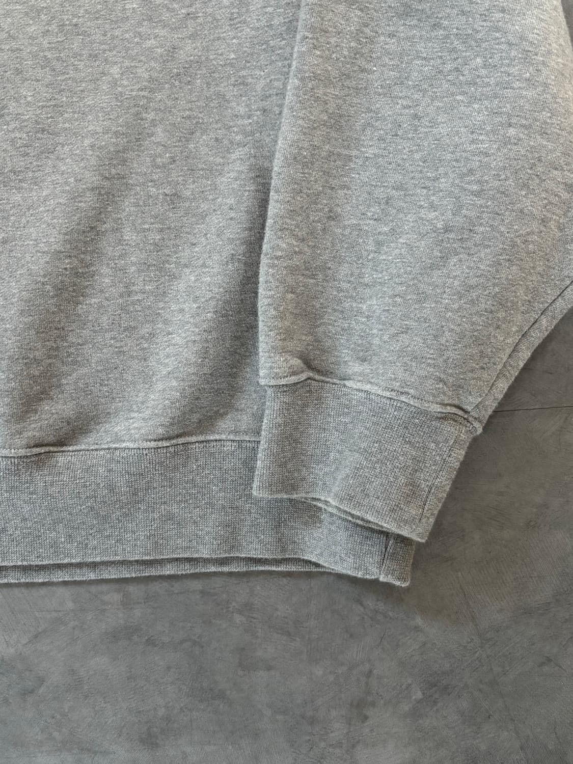 Nike x Stussy 그레이 맨투맨 상품이미지4