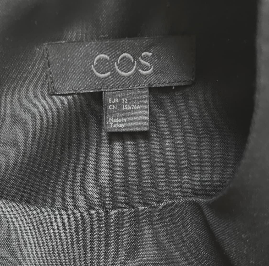 COS Black Sleeveless 100% Wool Dress 상품이미지5