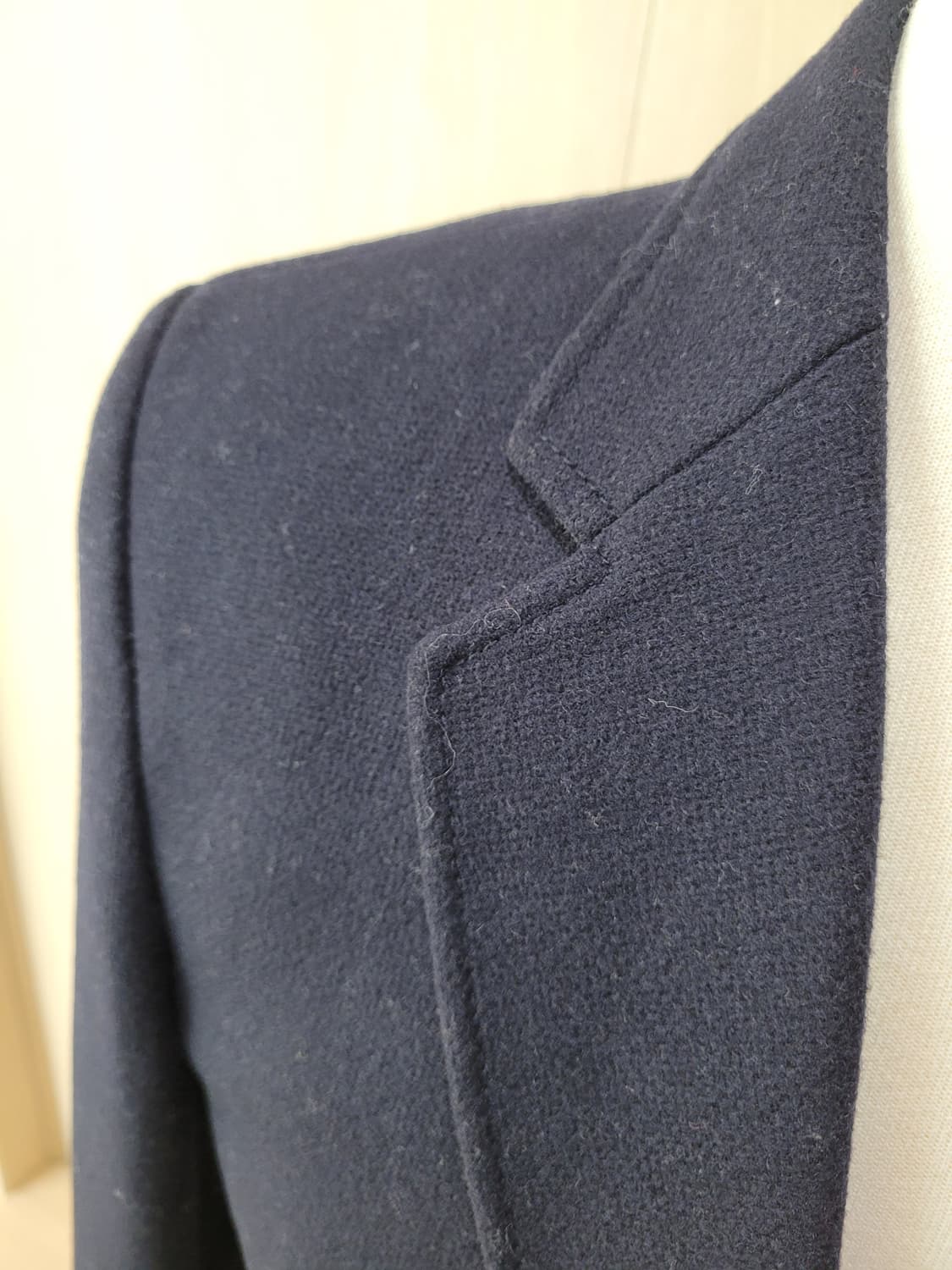 스파오포맨 SPAO for men 투버튼 울 블레이저 105 네이비 상품이미지4