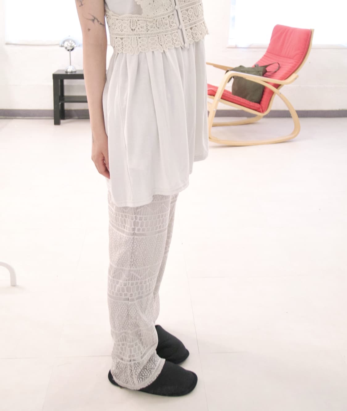 [Reina Hoshi] eyelet lace pants 상품이미지2