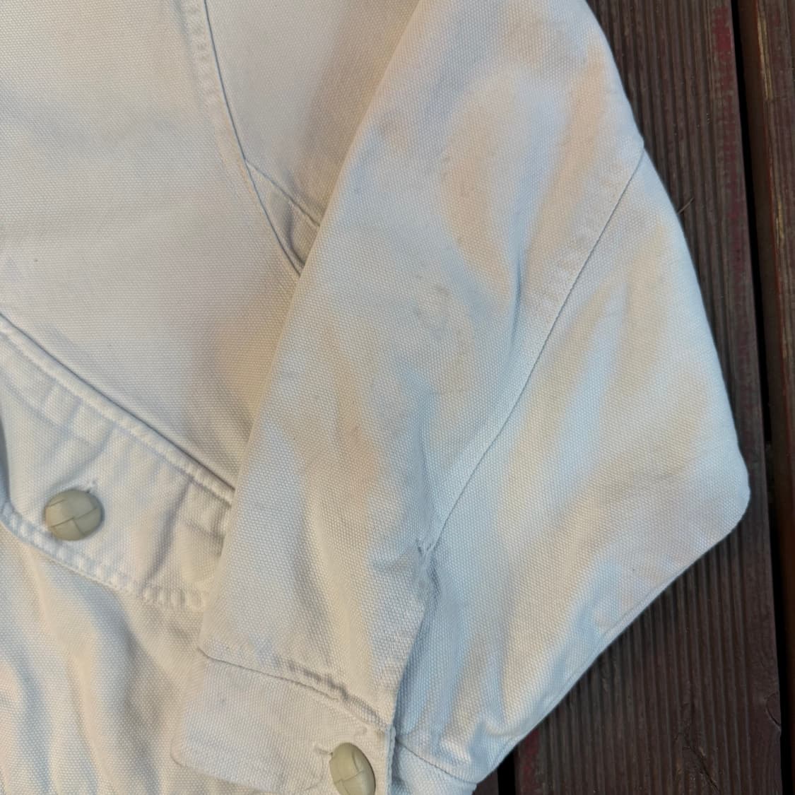 빈티지 화이트 초어자켓 상품이미지10