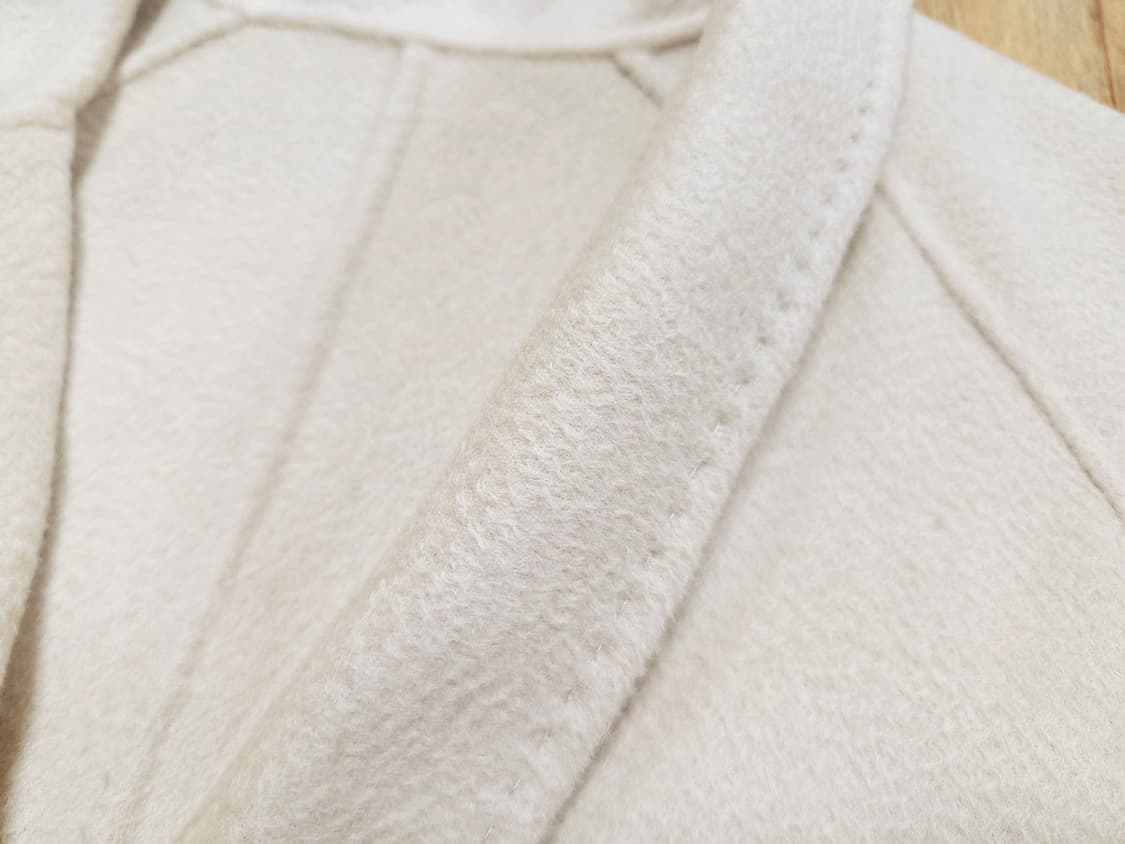 비대칭 카라 캐시울 코트 55-66 새상품 상품이미지3