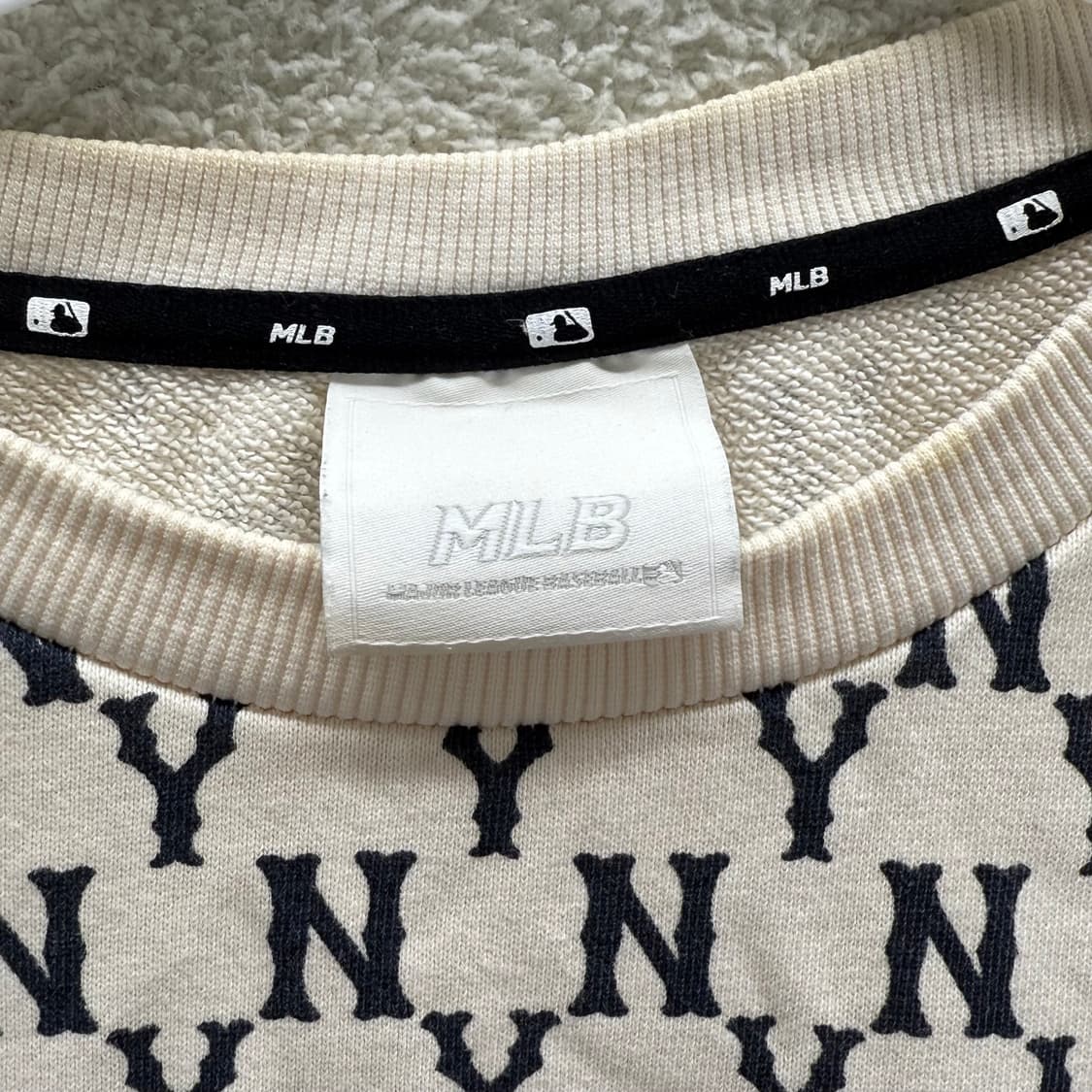 [L] MLB 로고 맨투맨 상품이미지5